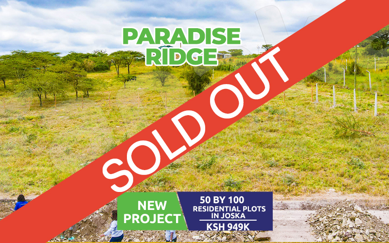 Paradise RIidge Joska  Plots For Sale || Kangundo road